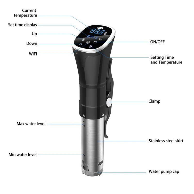 IPX7 Waterproof Sous Vide Cook - Digital Sous Vide Precision Cooker review and price