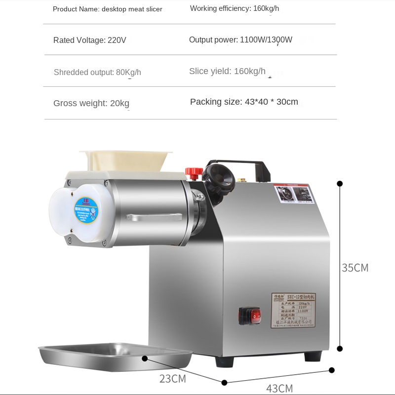 Meat slicer commercial electri - Automatic Meat Slicer Home review and price