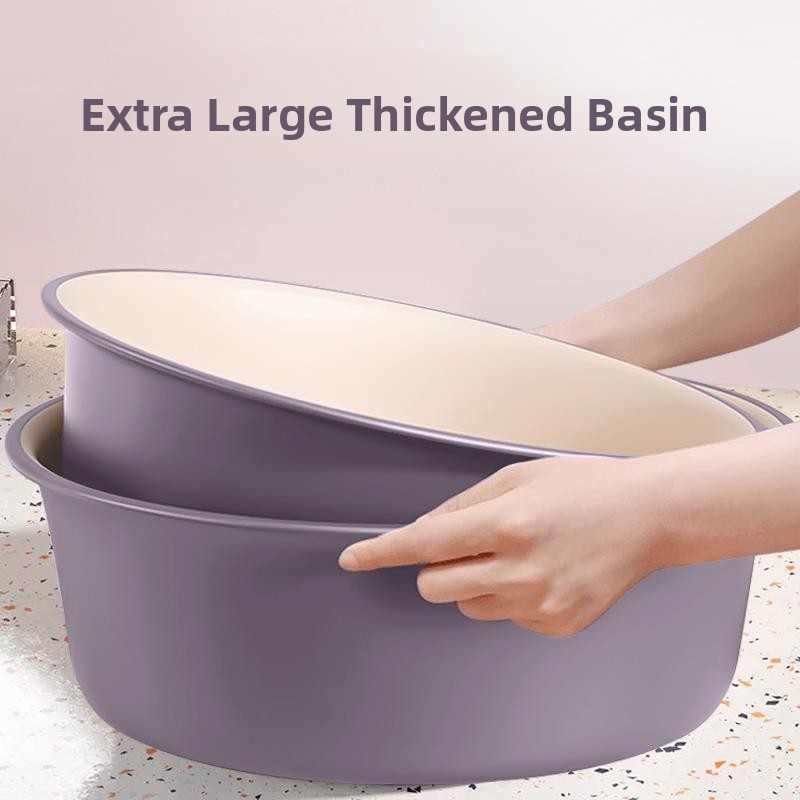 Thickened Plastic Face Basin L - Laundry review and price