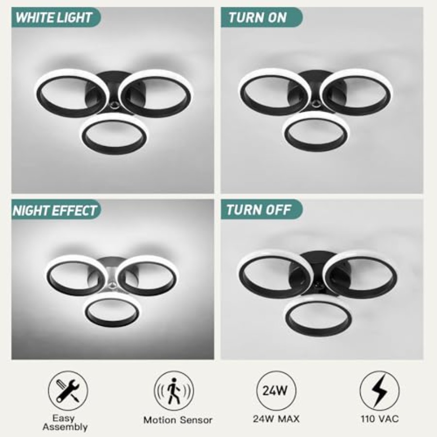 Led Light Indoor 24w Semi Flus - Laundry review and price